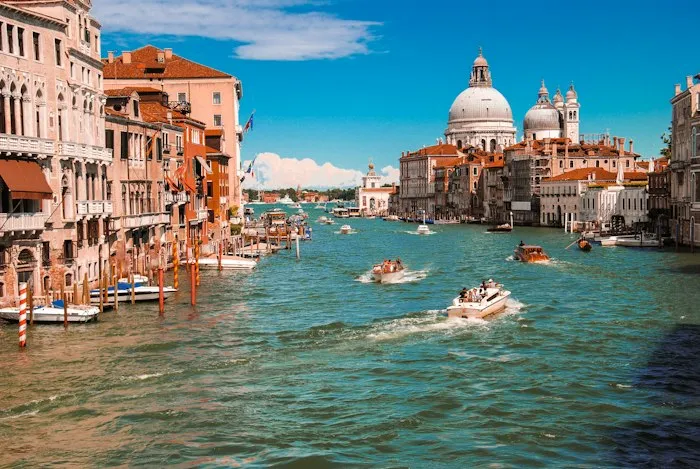 The Grand Canal in Venice, Italy
