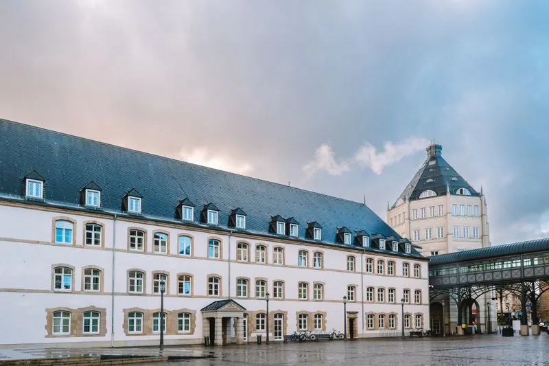 An institutional building in Luxembourg City